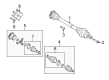 Diagram for Audi S5 Axle Shaft - 8K0-407-271-AJ