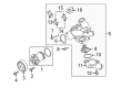 Diagram for Audi A3 Quattro Water Pump - 022-121-011