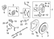 Diagram for Audi Brake Pads - 8W0-698-151-BC