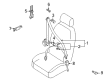 Diagram for Audi allroad Seat Belt - 8K1-857-705-AK-V04