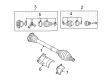 Diagram for Audi A4 CV Boot - 8E0-498-203-C
