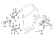 Diagram for Audi SQ6 e-tron Door Screws - N-911-897-02