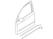 Diagram for Audi Door Moldings - 8E0-853-959-E-7DL