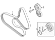 Diagram for Audi Timing Belt Idler Pulley - 06H-903-341-D