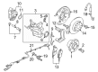 Diagram for Audi A3 ABS Sensor - 5WA-927-902-AP
