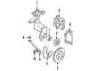 Diagram for Audi 5000 Brake Caliper Repair Kit - 447-615-124