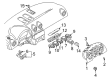 Diagram for Audi Tachometer - 8N1-920-980-E
