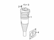 Diagram for Audi S8 Shock Absorber - 4N0-616-039-AJ