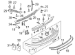 Diagram for Audi A8 Quattro Bumper Cover - 4E0-807-303-J-GRU