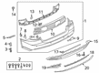 Diagram for Audi Bumper Cover - 4K8-807-067-A-GRU