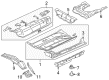 Diagram for Audi TT Floor Pan - 8N0-802-304-A