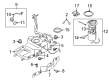 Diagram for Audi Q5 Fuel Tank Strap - 8R0-201-653