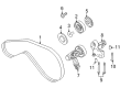 Diagram for Audi Timing Belt Idler Pulley - 079-903-341-F