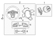 Diagram for Audi A3 Quattro Steering Wheel - 8V0-419-091-CH-INU