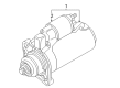 Diagram for Audi TT Quattro Starter - 02M-911-023-FX