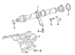 Diagram for Audi S4 Drive Shaft - 8K0-521-101-AA