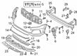 Diagram for Audi Q8 Grille - 4M8-807-647-D-9B9