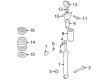 Diagram for Audi RS5 Shock and Strut Boot - 8W0-512-137-D
