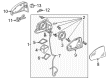 Diagram for Audi TTS Quattro Mirror Actuator - 8S0-959-578