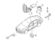 Diagram for Audi Back up Alarm - 8L0-951-605-A