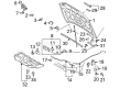 Diagram for Audi Hood - 8T0-823-029-D