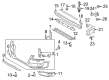 Diagram for Audi A5 Bumper Cover - 8T0-807-105-F-GRU