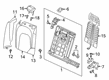 Diagram for Audi RS7 Sportback Seat Heater - 4K0-963-557-R