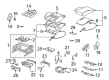 Diagram for Audi S4 Seat Cushion - 8E0-881-439-C