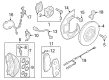 Diagram for Audi A6 allroad Brake Pads - 4K0-698-151-P