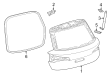 Diagram for Audi SQ5 Sportback Liftgates - 80F-827-025-STL
