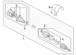 Diagram for Audi TT Quattro CV Joint - 8N0-498-103-BX
