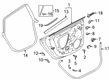 Diagram for Audi S5 Sportback Door Seal - 8W8-839-912