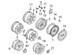 Diagram for Audi RS4 Wheel Cover - 8E0-601-165-H-7ZJ