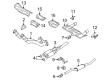Diagram for Audi TT Quattro Exhaust Resonator - 8N0-253-609-AB