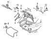 Diagram for Audi Door Latch Assembly - 4A5-827-505-H-01C