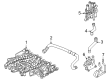 Diagram for Audi e-tron GT Water Hose - 9J1-121-051
