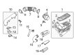 Diagram for Audi A3 Grille - 3C0-129-668