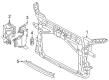Diagram for Audi Radiator Support - 8Y0-805-588