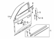 Diagram for Audi Door Moldings - 83A-853-960-A-GRU