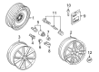 Diagram for Audi Alloy Wheels - 8T0-601-025-CQ
