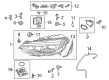 Diagram for Audi Headlight - 8W6-941-774-F