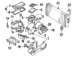 Diagram for Audi 80 Quattro Evaporator - 893-820-024
