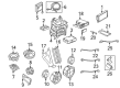 Diagram for Audi allroad Car Speakers - 8R0-035-411