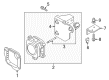 Diagram for Audi allroad Parking Assist Sensor - 8K0-907-561-C