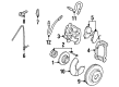 Diagram for Audi Cabriolet Brake Pads - 895-698-151-B
