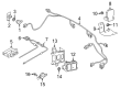 Diagram for Audi A8 Quattro Parking Assist Sensor - 4N0-907-566-AL