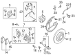 Diagram for Audi SQ5 Brake Pads - 8K0-698-451-B