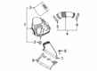 Diagram for Audi A7 Sportback Air Duct - 06M-129-616-B