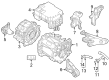 Diagram for Audi RS e-tron GT Engine Mount - 9J1-399-226-A