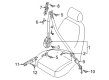 Diagram for Audi RS6 Avant Seat Belt - 4K8-857-706-N-87R